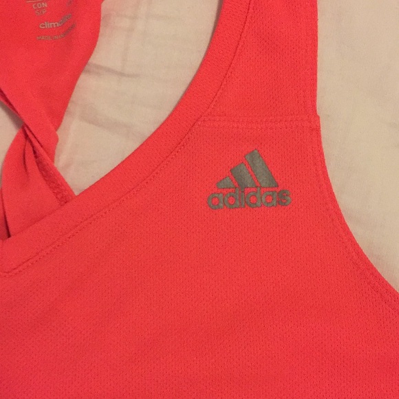 Pink Adidas Racerback Workout Tank - Picture 5 of 6